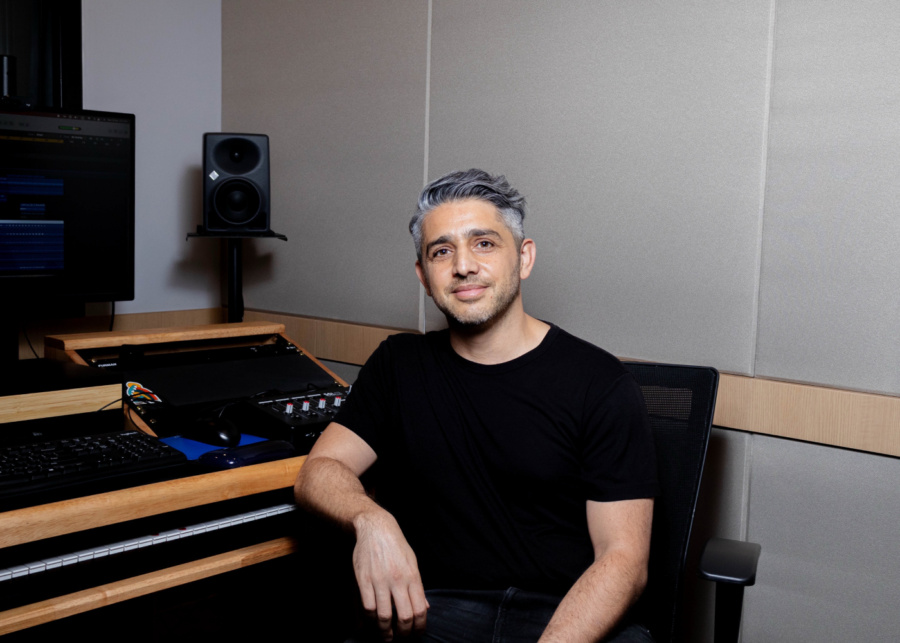 Kiyan Foroughi in the studio | What's happening in Singapore