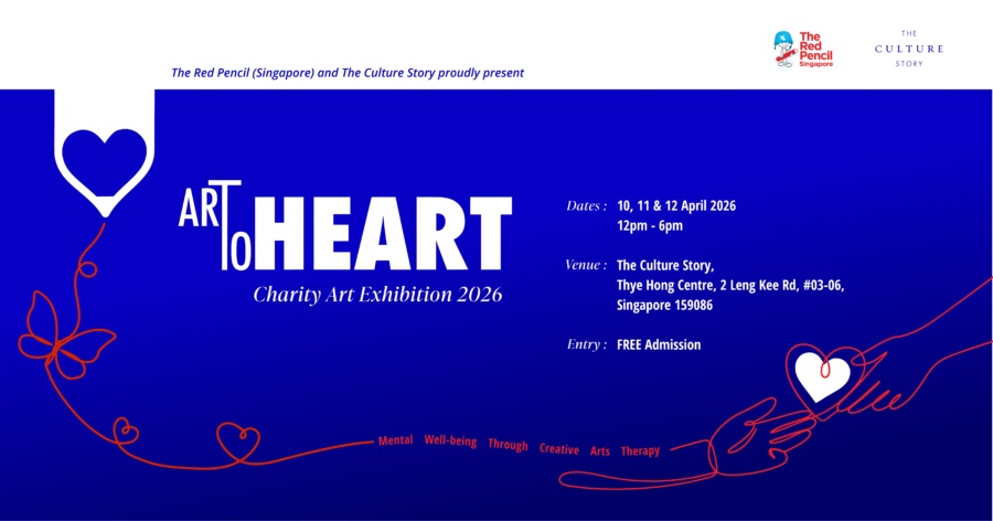 The Red Pencil (Singapore)’s Art to HeART Charity Art Exhibition 2026