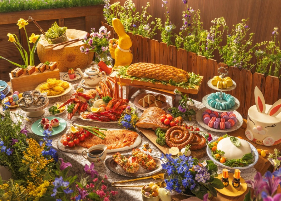 Best Easter brunches and events in Singapore in 2026 - The House in Bloom Easter Sunday Big Brunch at Frasers House