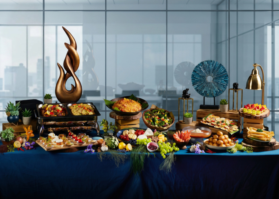 Best catering services in Singapore - CaterCo Concepts buffet spread