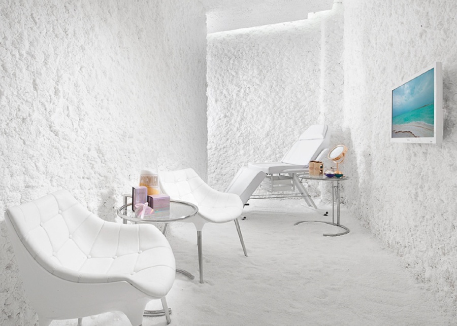 Best spas in Singapore - Pablo Blau signature salt rooms