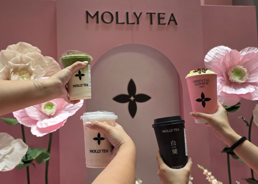 Molly Tea Singapore review: The biggest flagship store in Southeast Asia brings jasmine floral-inspired drinks to Orchard Central