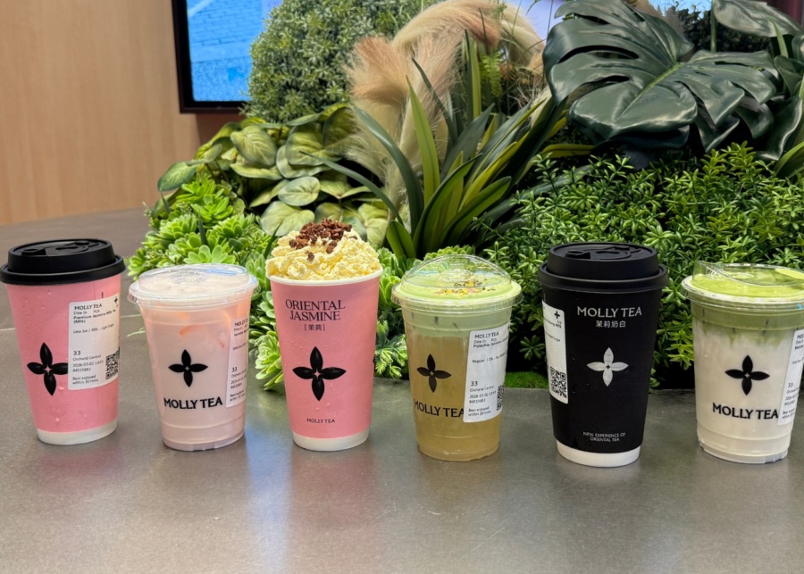 Molly Tea Singapore drinks