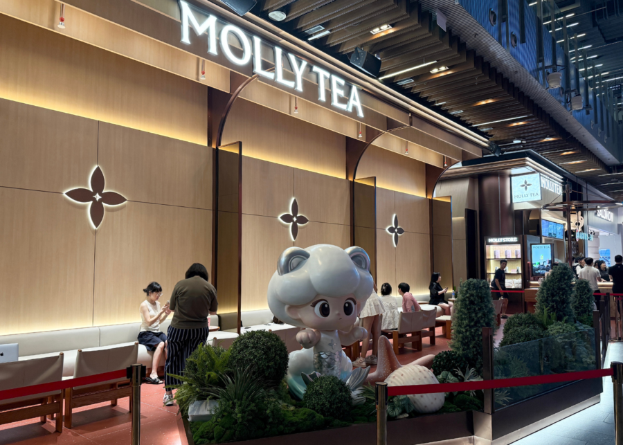 Molly Tea store front Molly tea singapore