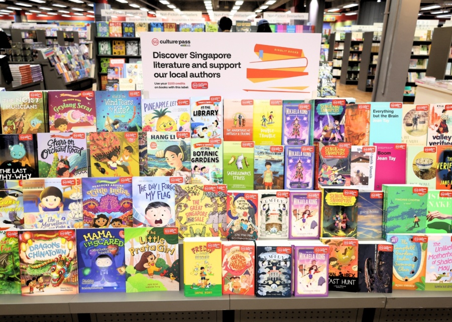 SG Culture Pass bookstore - Popular Singapore literature collection 1