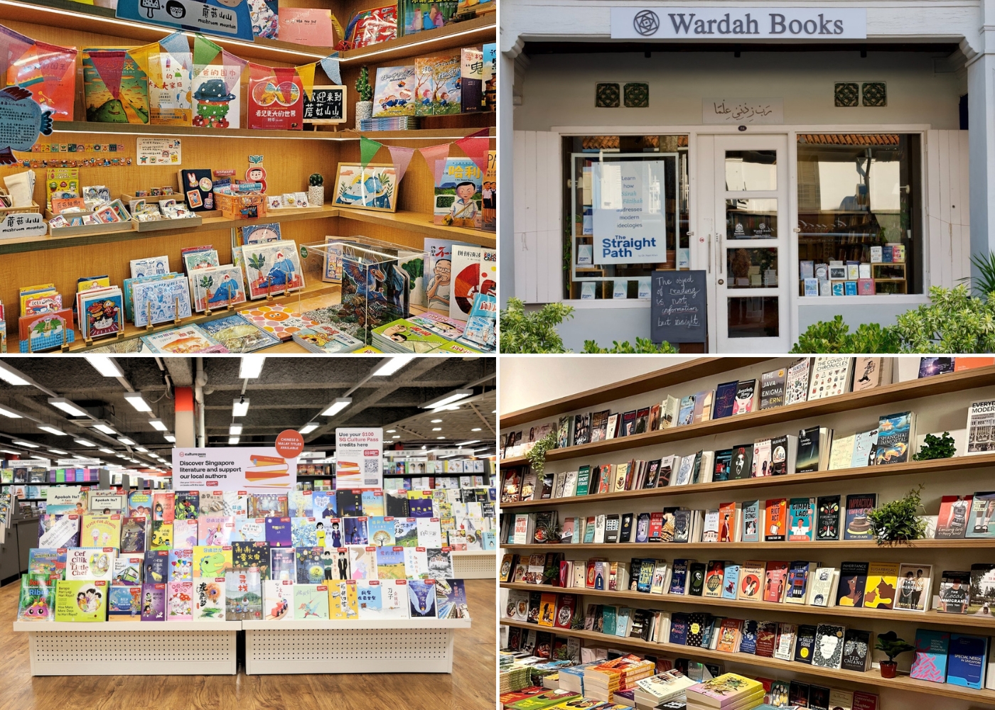 9 bookstores in Singapore where you can use your SG Culture Pass credits