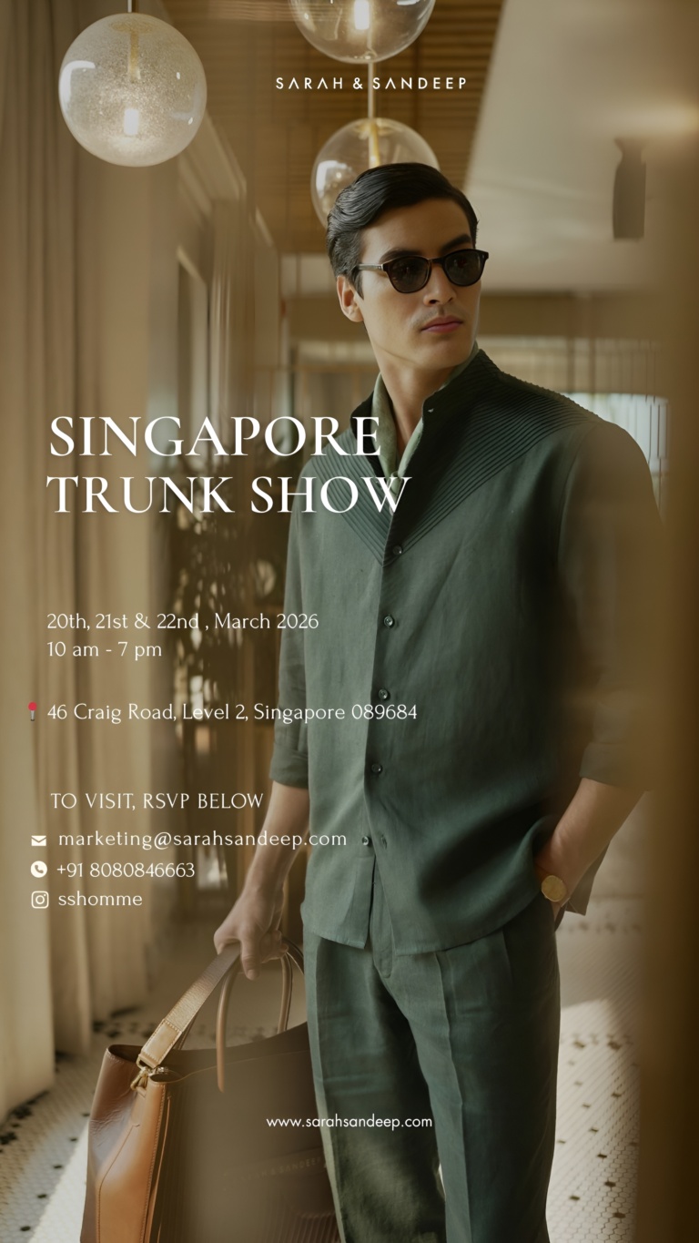 Singapore Trunk Show by Sarah & Sandeep