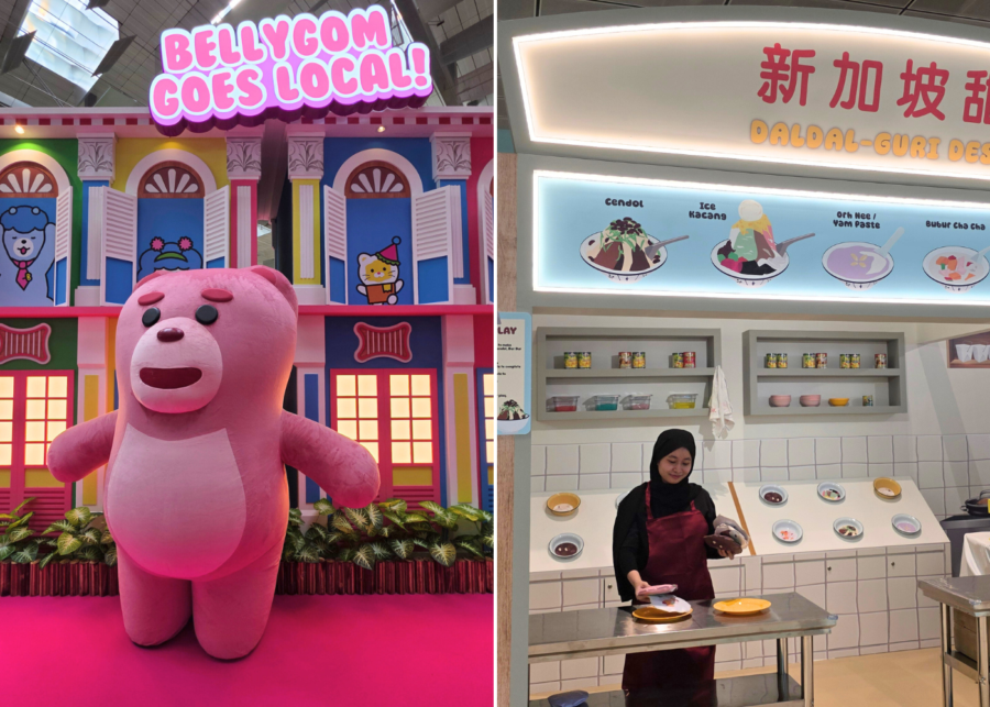 bellygom changi airport - things to do in singapore this weekend