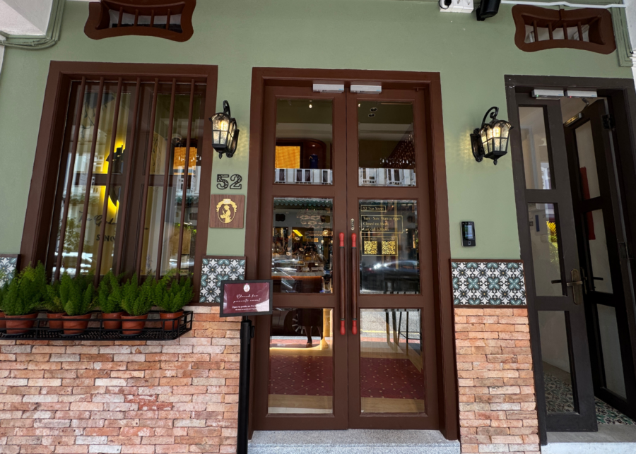 The storefront | Cafe Mary Grace in Singapore