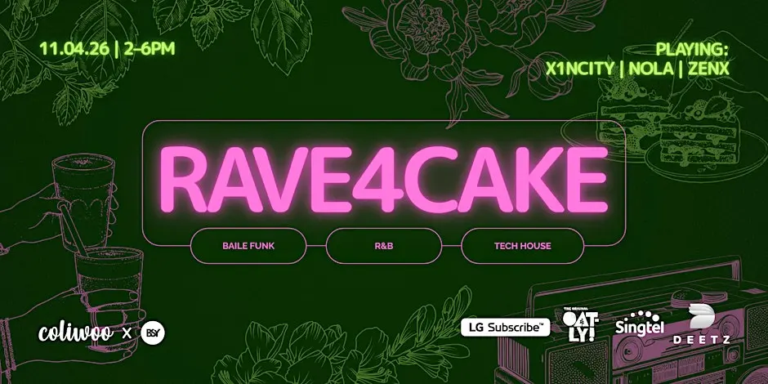 RAVE4CAKE: Singapore’s Only Cake Picnic Rave with Matcha & Coffee | Honeycombers