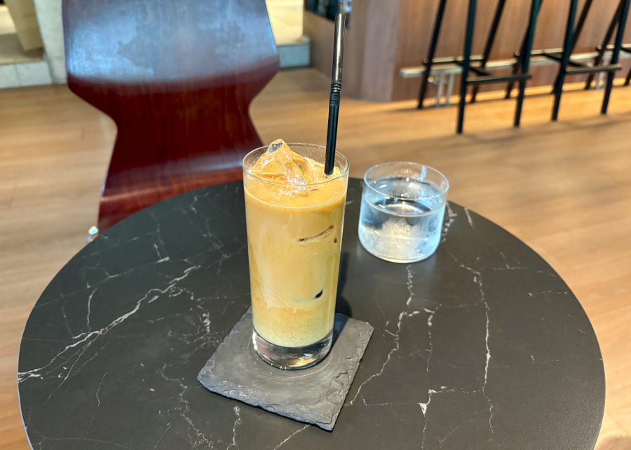 Third Floor Social's Krispy Kreme latte | New cafes in Singapore 2026