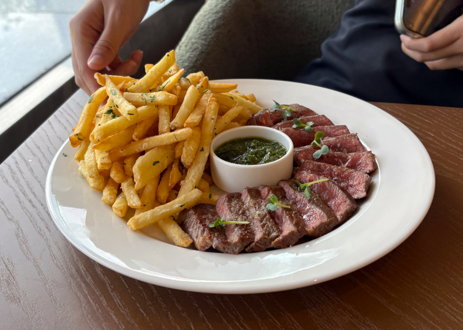 Centro Restaurant's classic steak frites | New restaurants and menus in Singapore 2026