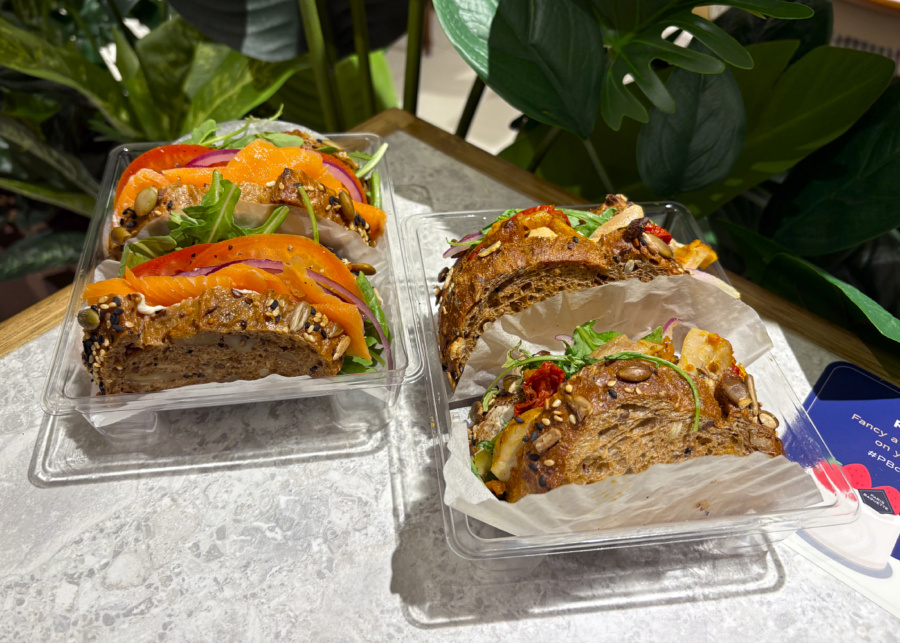 Smoked salmon ricotta and roasted chicken ricotta sandwiches | Paran Label at Paris Baguette