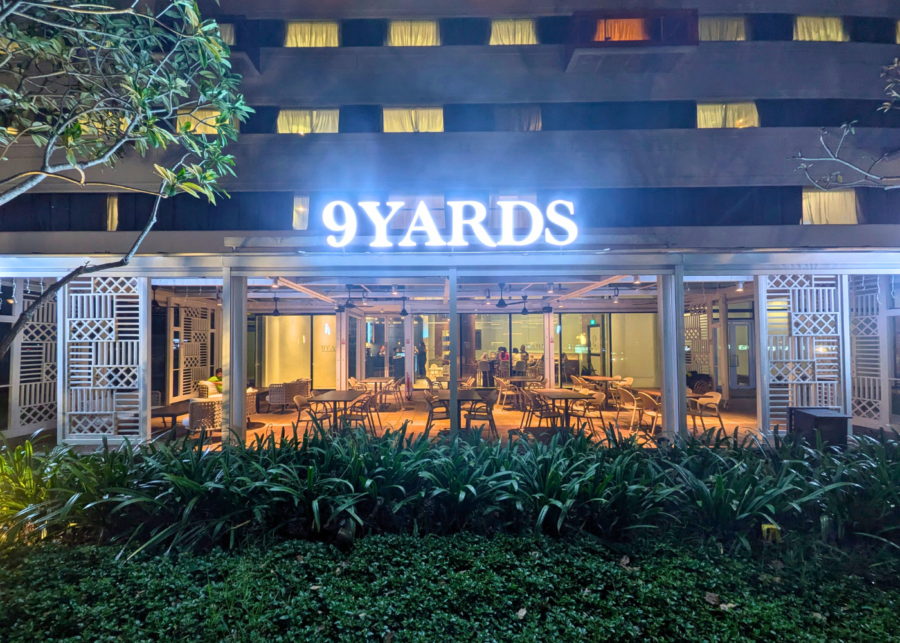 9Yards' alfresco space