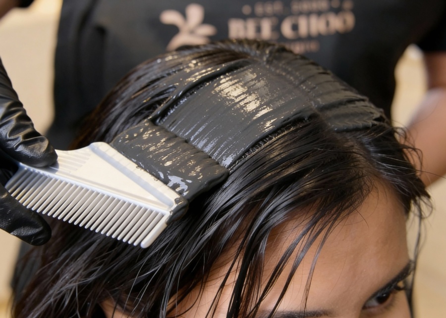 Review: I tried the new Dead Sea Mud Mineral Scalp Detox treatment from Bee Choo Origin for a refreshed scalp