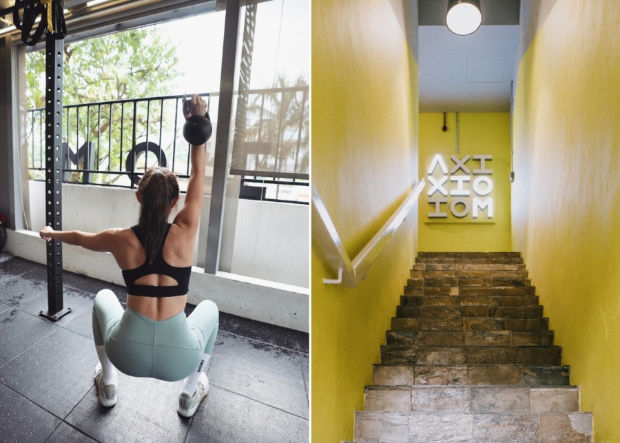 Best Hyrox training gyms in Singapore - Axiom Hyrox private training session