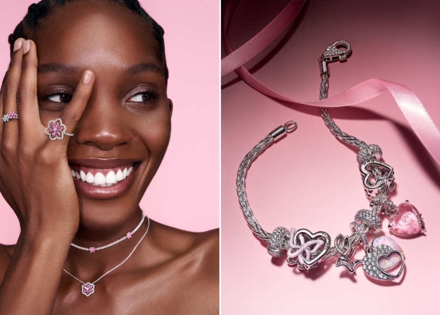 Mother's Day collection spring-themed jewellery