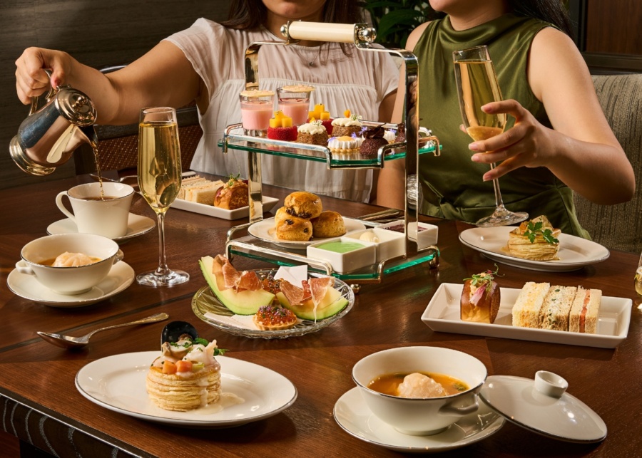 Best high tea in Singapore - 10Scotts at Grand Hyatt Singapore weekday afternoon tea set