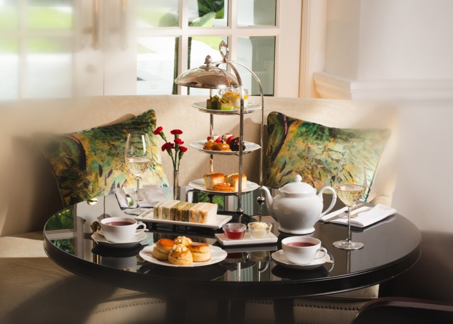 Best high tea spots in Singapore - Raffles Hotel afternoon tea set