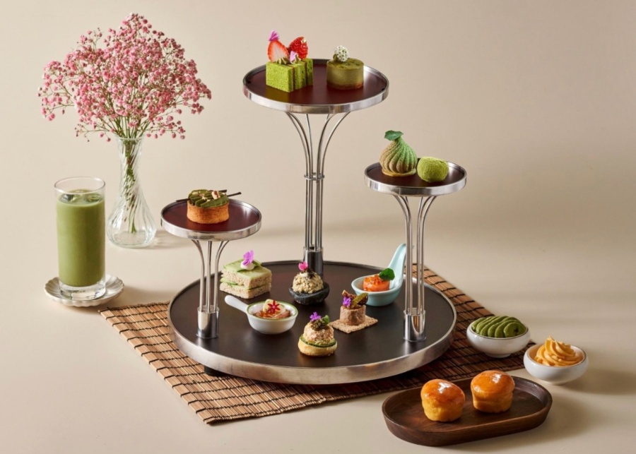 Best high tea spots in Singapore - The Landing Point at The Fullerton Bay Hotel Singapore - The Matcha Expressions high tea
