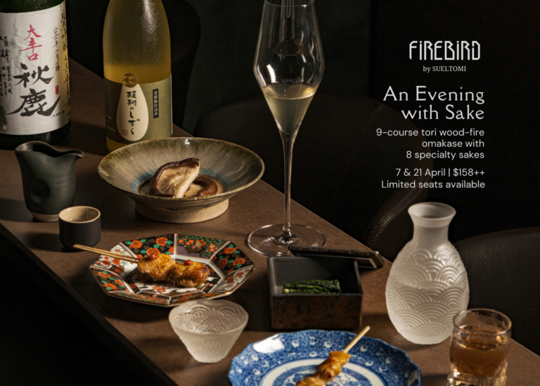 Sake Pairing Night at Firebird by Suetomi