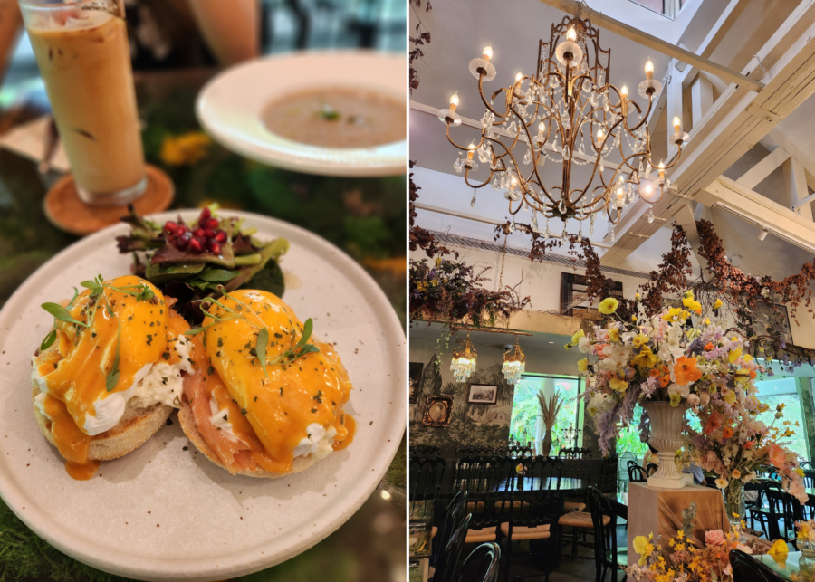 Le Jardin floral themed flower cafes singapore