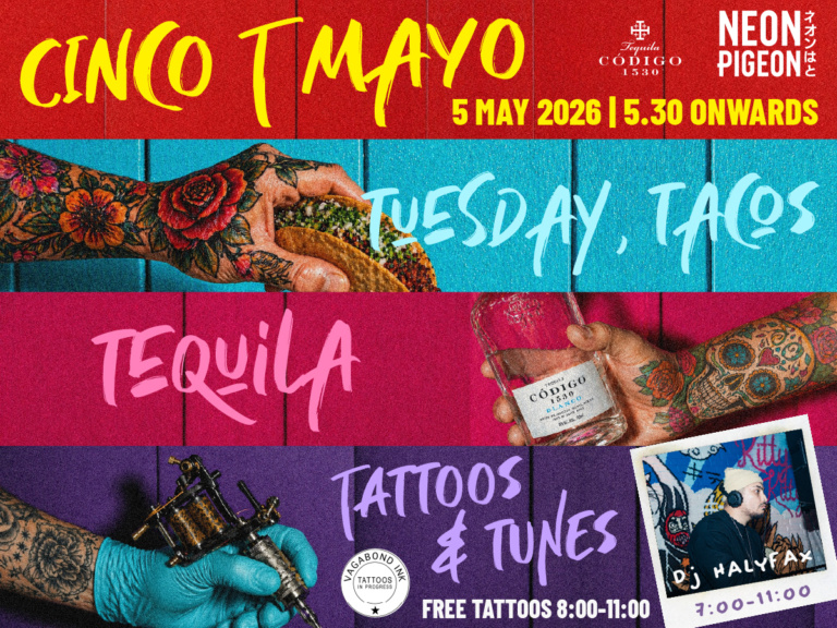 Neon Pigeon’s Cinco T Mayo: Tequila Made Me Do It