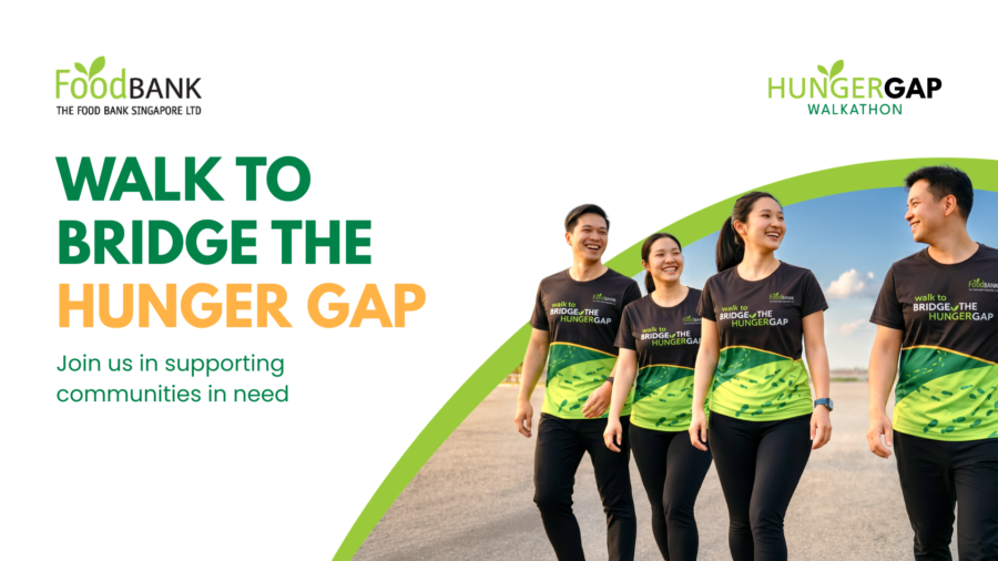 Hunger Gap Walkathon with The Food Bank Singapore