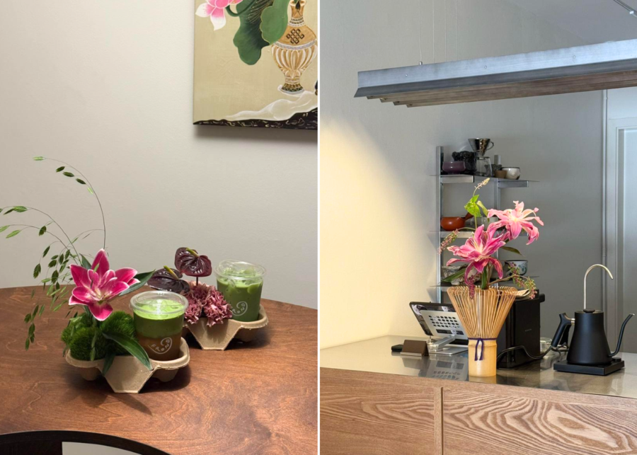 Studio Frond floral themed flower cafe singapore