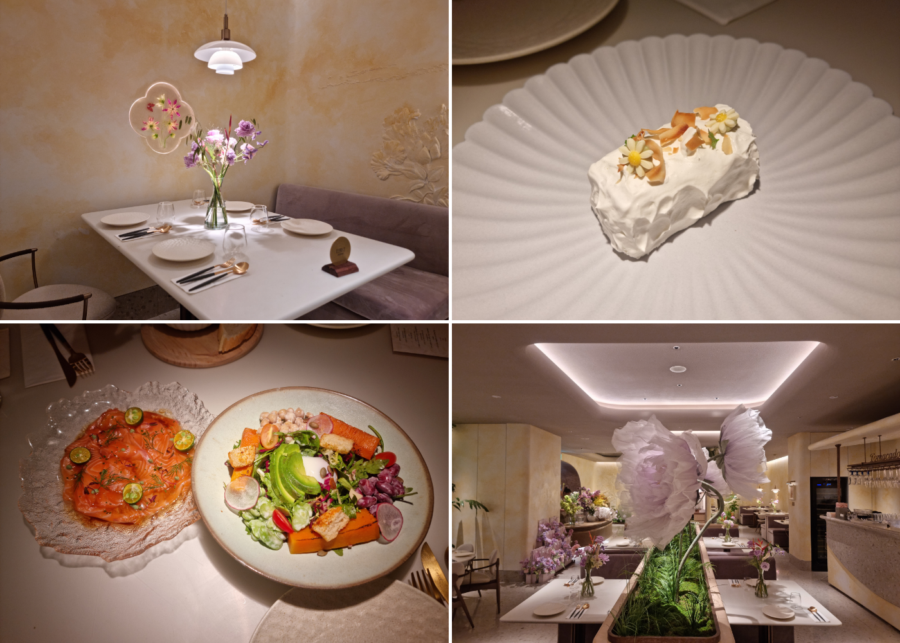 Tomacado floral themed flower cafe singapore