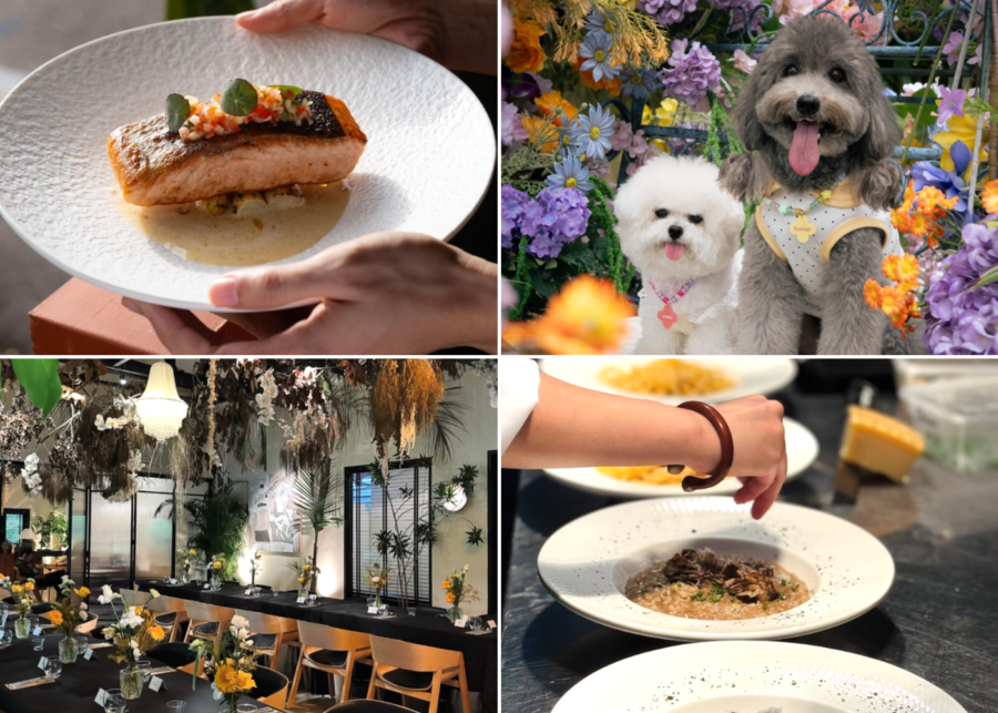 Under Der Linden floral-themed flower cafes singapore