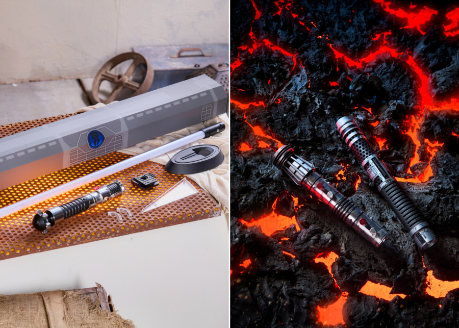 disney store singapore popup star wars lightsaber