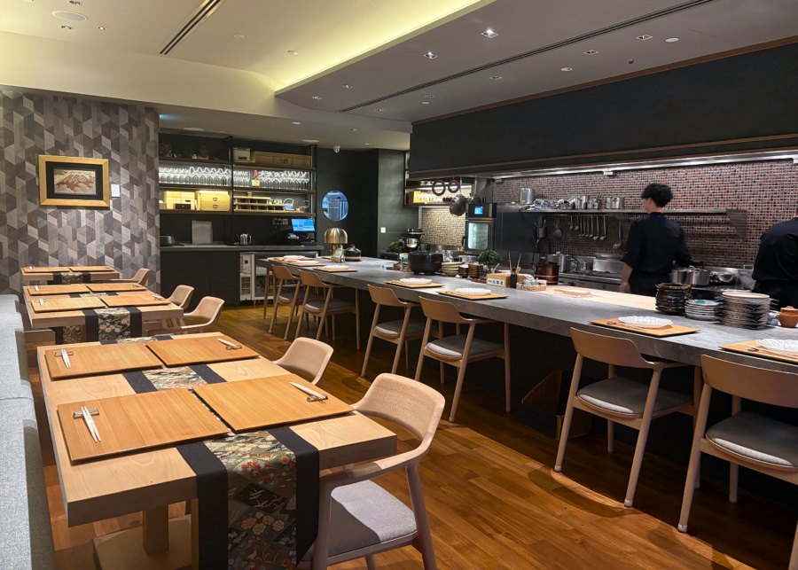 Hachi Restaurant's main dining area