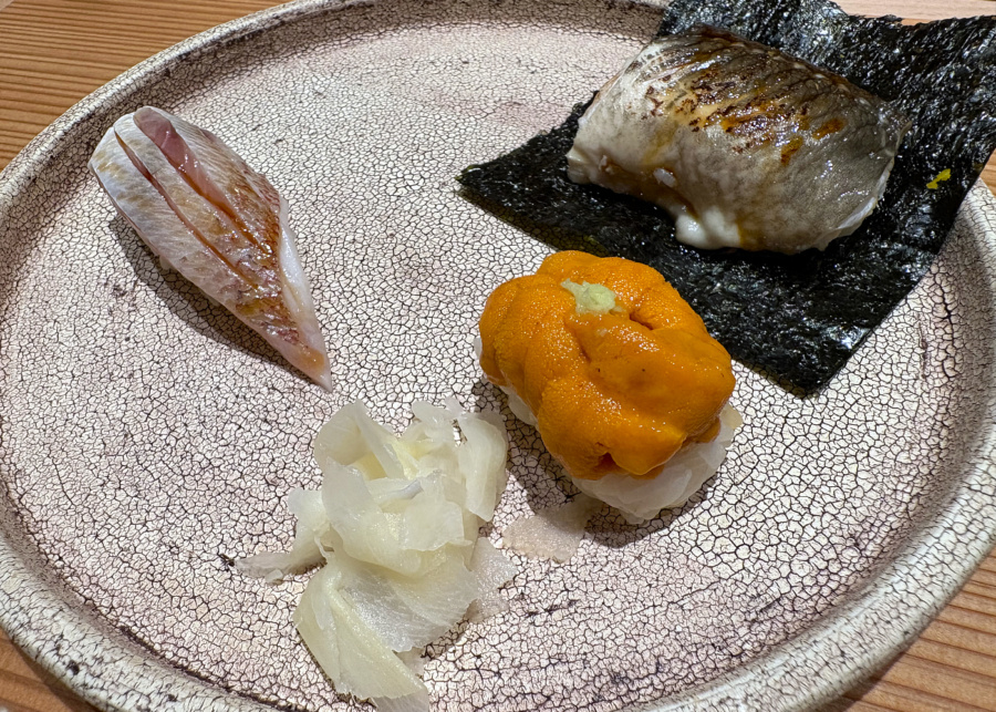 Hachi Restaurant's sushi