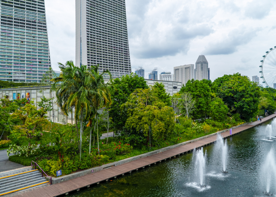 imba theatre singapore gardens by the bay exterior