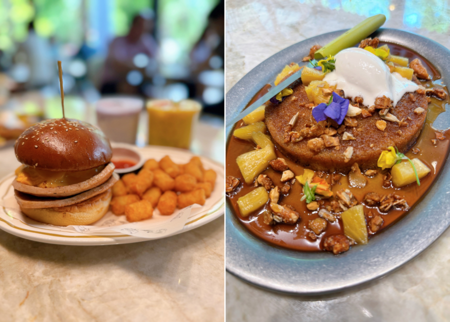 park side cafe singapore | luncheon bun and hummingbird pancake