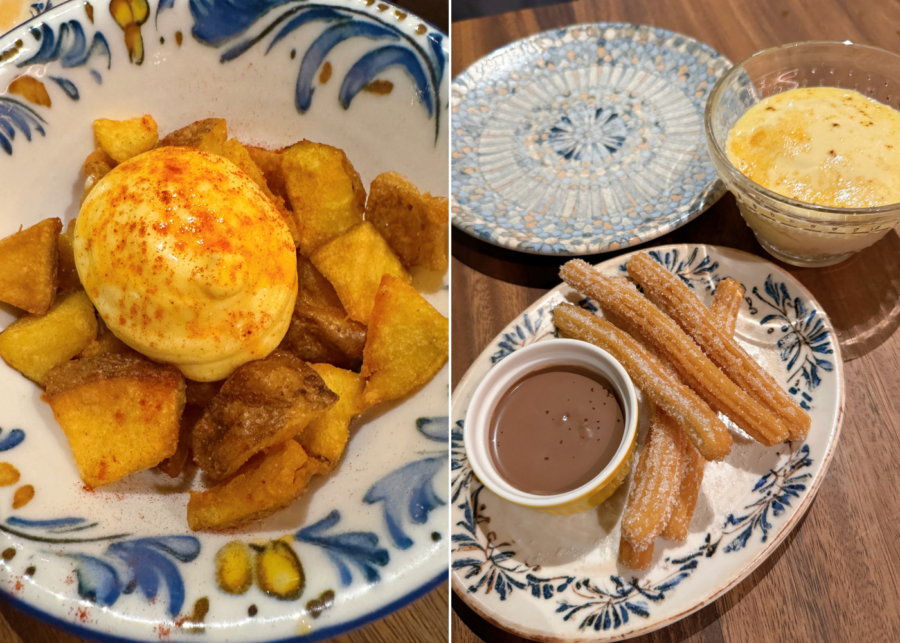 sabor chijmes singapore churros and potatoes