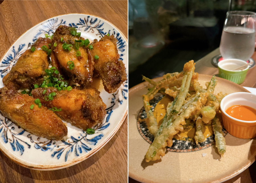 sabor singapore chijmes review chicken wings and tempura