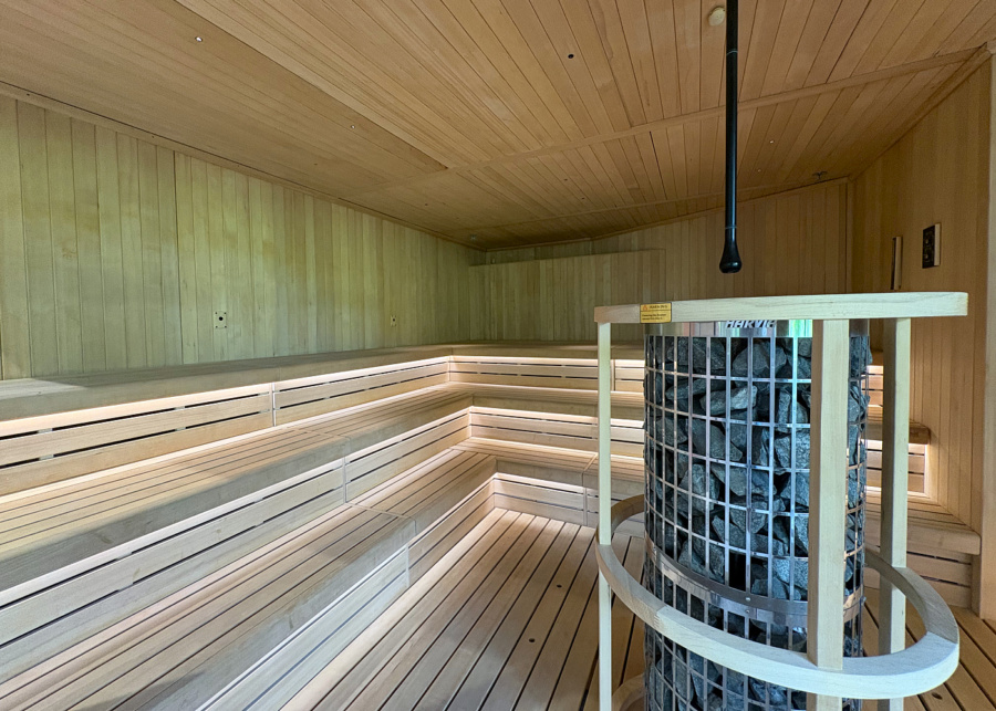 Sochill Bath Club's Finnish sauna