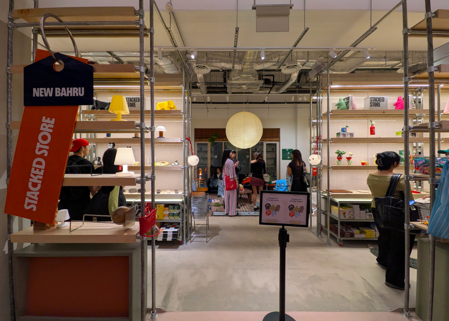 Stacked Store's New Bahru flagship entrance