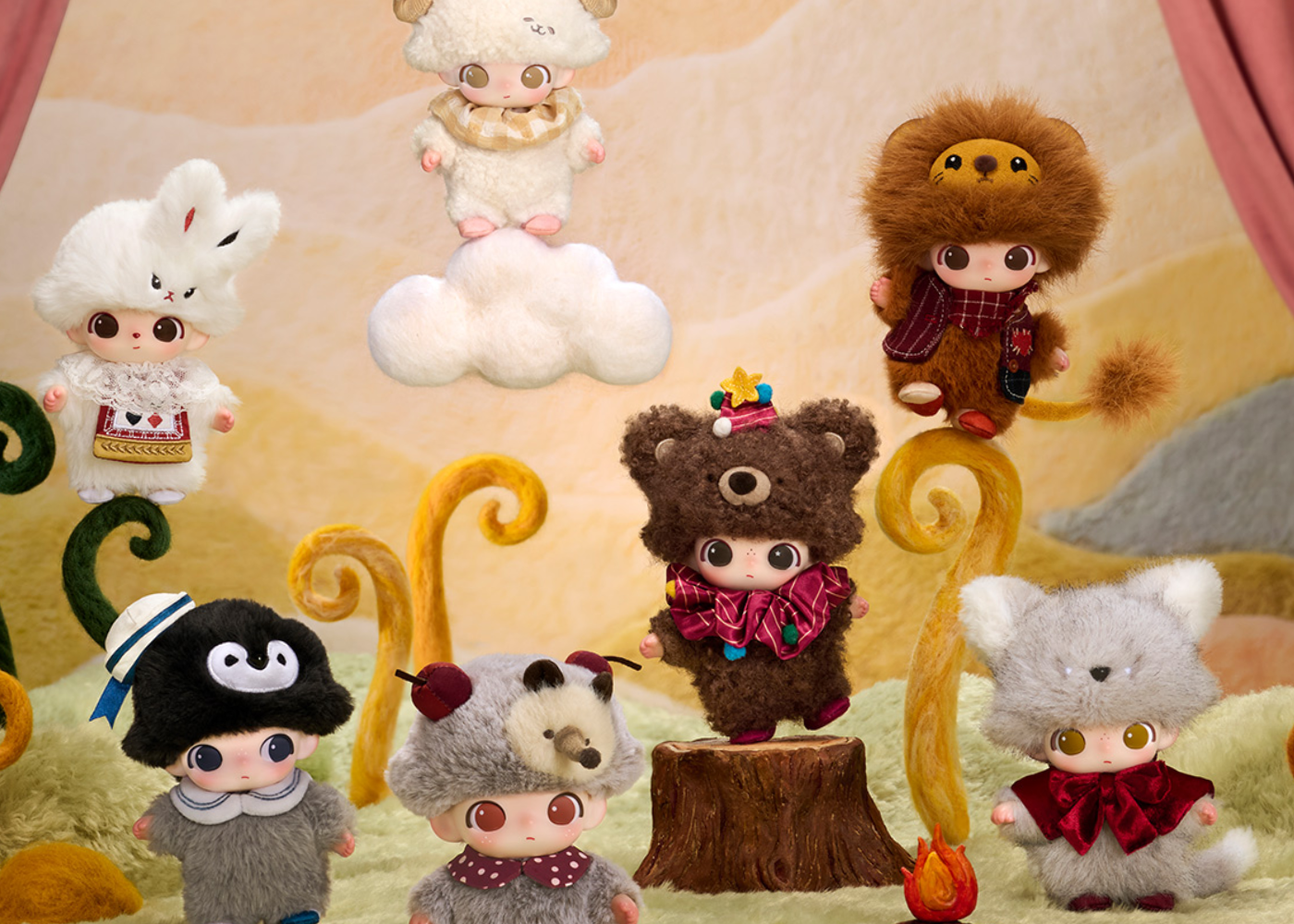 Pop Mart's Dimoo the Secret Theatre Club vinyl plush pendants | What's happening in Singapore