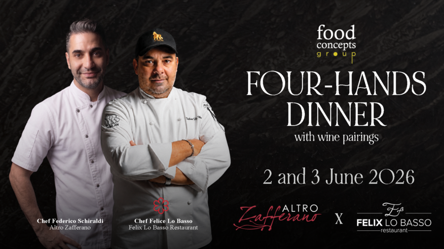 The Highest Italian Table in Singapore: Four-Hands Dinner at Altro Zafferano