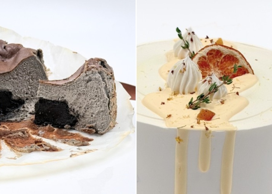 Best Father's Day gifts in Singapore 2026 - The Pine Garden burnt basque cheesecake black sesame gao and yuzu osmanthus cake