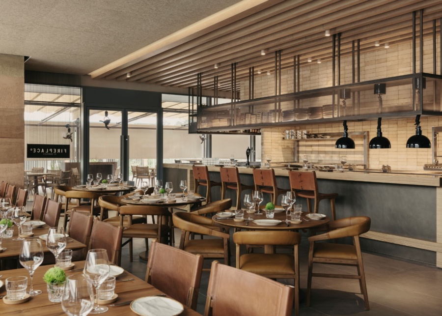 Best Father's Day menus in Singapore - Fireplace by Bedrock restaurant interior