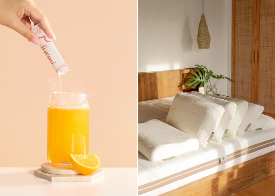 HoneyGlow Retreat in the CIty - Thirsty Mama by Formi Wellness, Heveya natural organic latex pillows