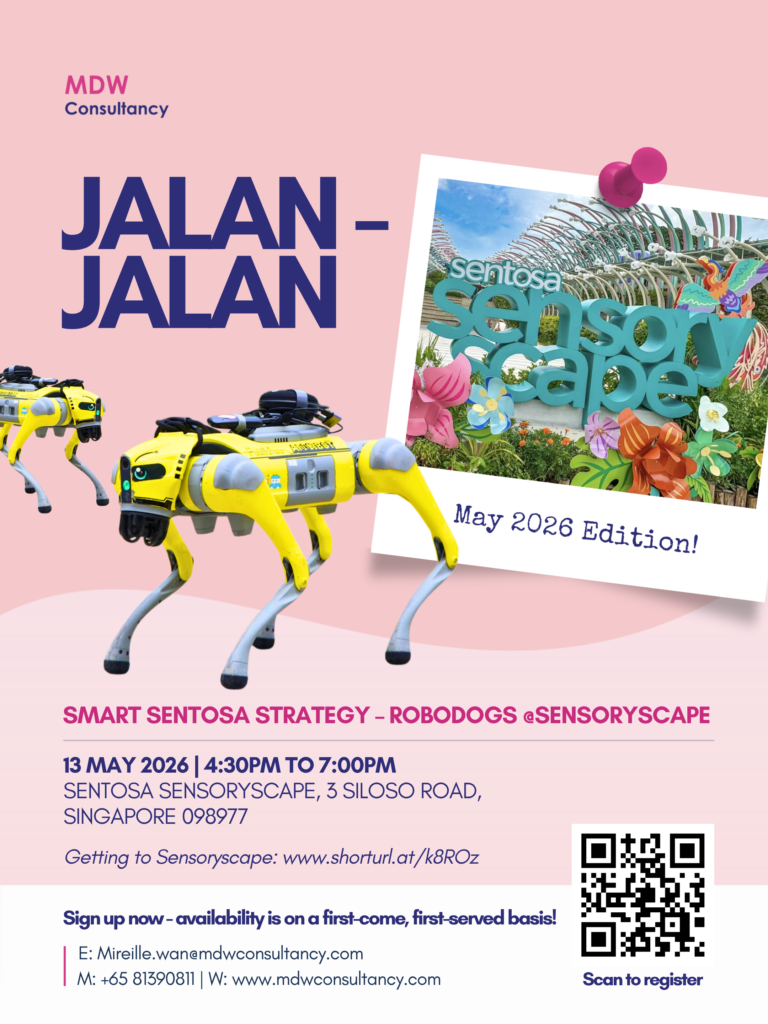 Smart Sentosa Strategy – Robodogs @Sensoryscape