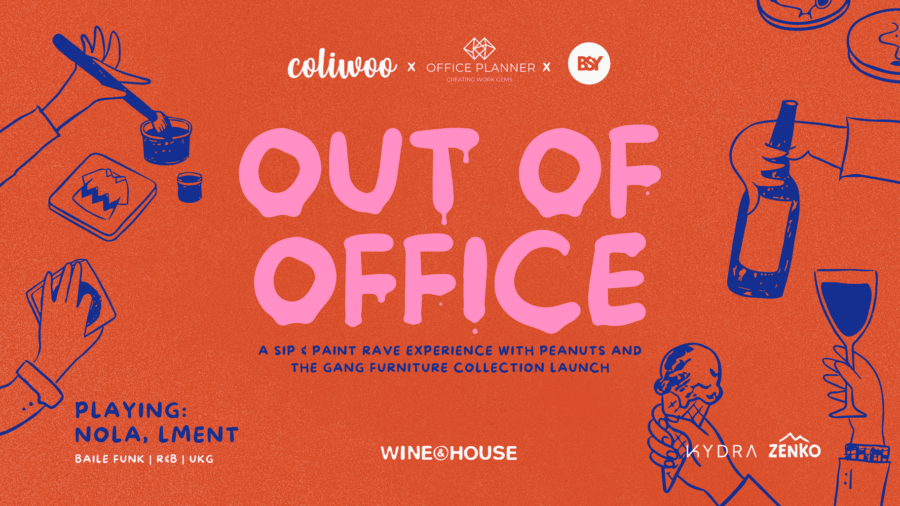 OUTOFOFFICE: Singapore’s Only Sip & Paint Rave with Peanuts & The Gang