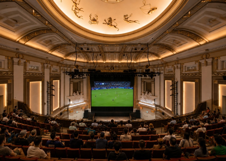 Where to watch FIFA World Cup 2026 in Singapore - Capitol Theatre Singapore upper dress circle