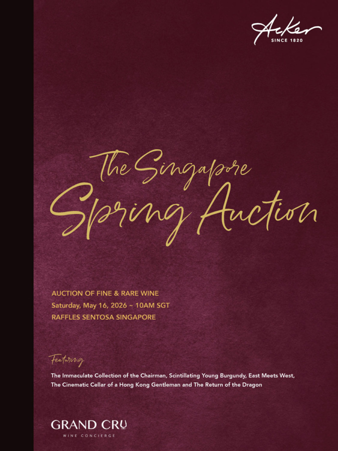 Acker Wines: Singapore Spring Auction
