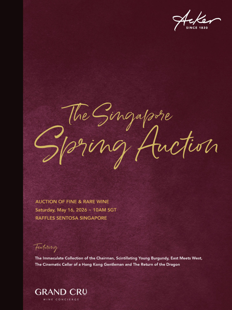 Acker Wines: Singapore Spring Auction